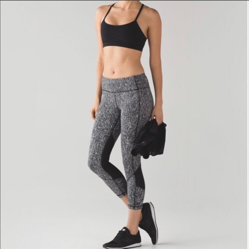 Lululemon Black and White Leggings
